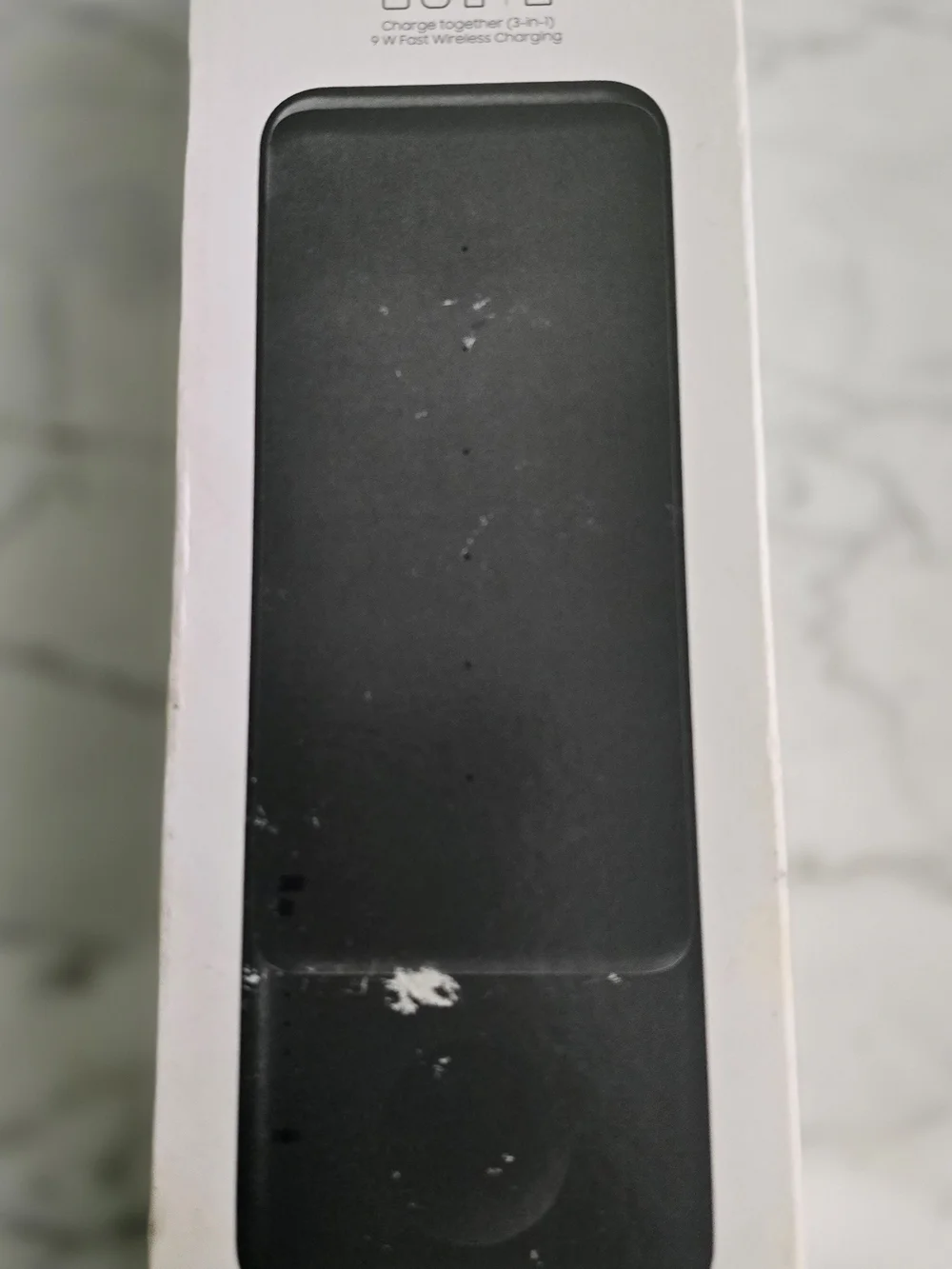 Samsung Black Wireless Trio Charging Pad NIB